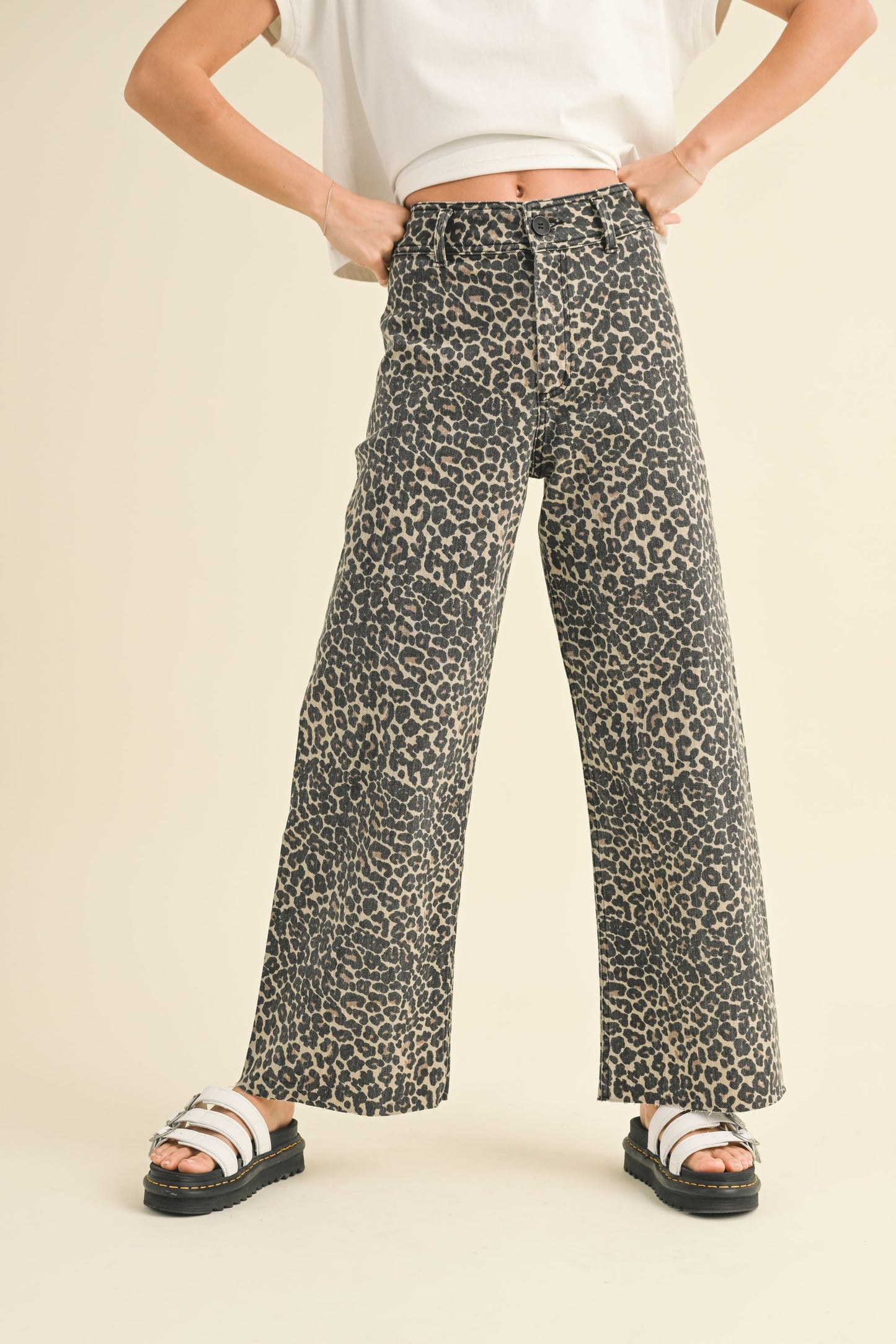 Avery Leopard Pants