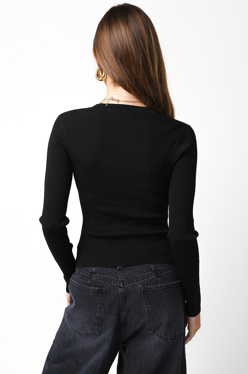 Gwen Sweater- Black