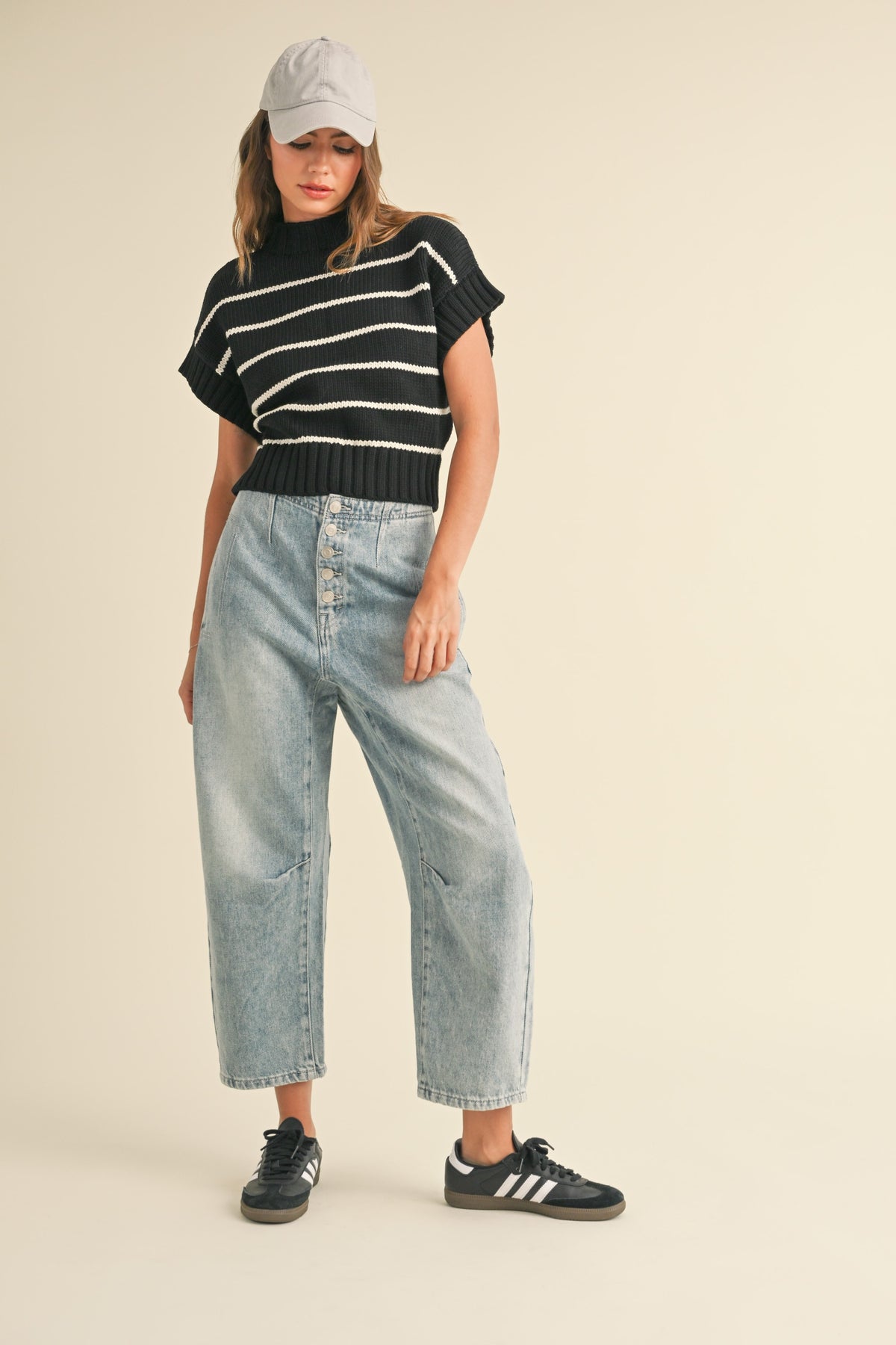 Dolman Stripe Sweater