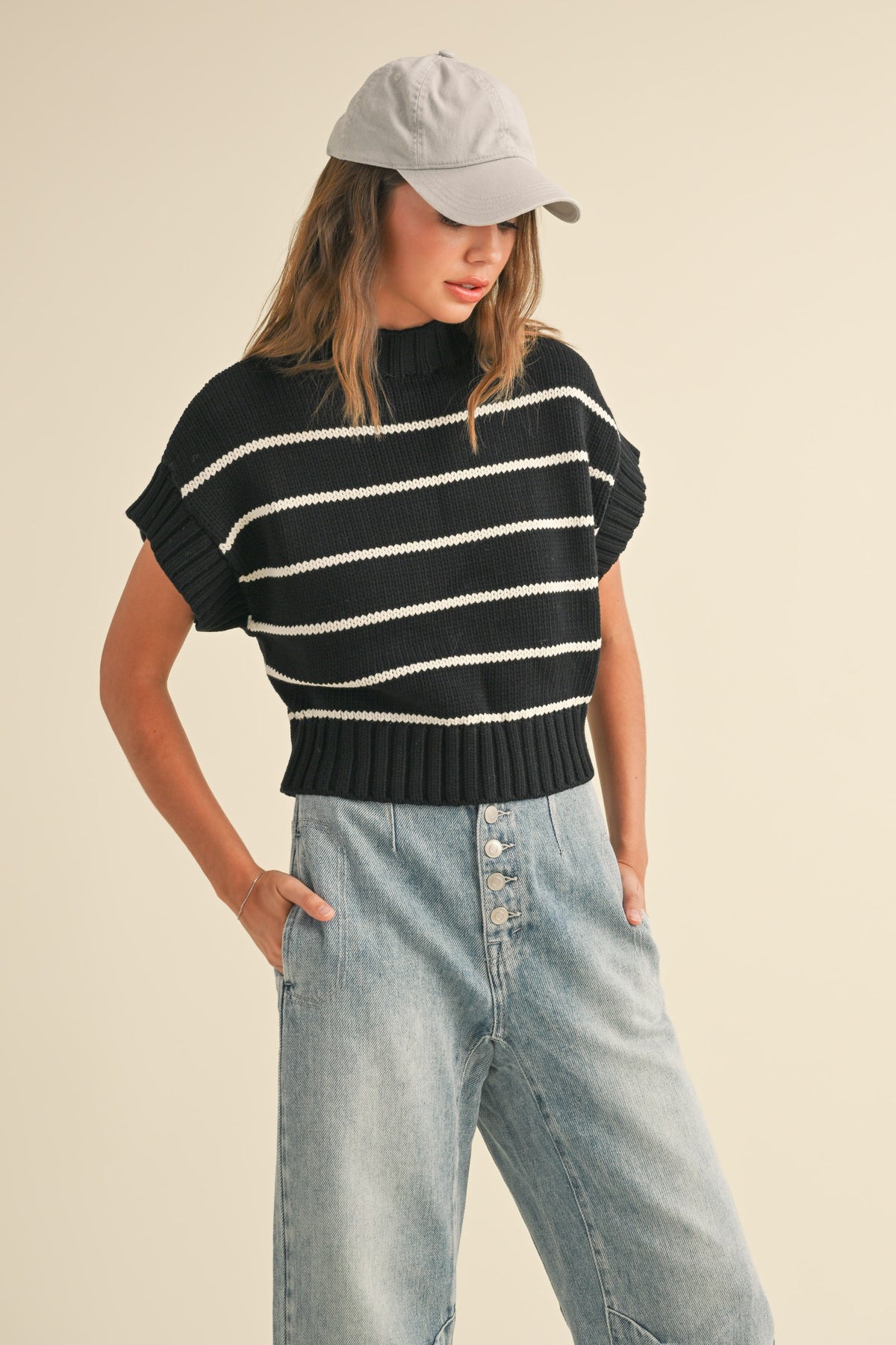 Dolman Stripe Sweater
