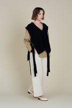 Lacie Knit Vest- Black