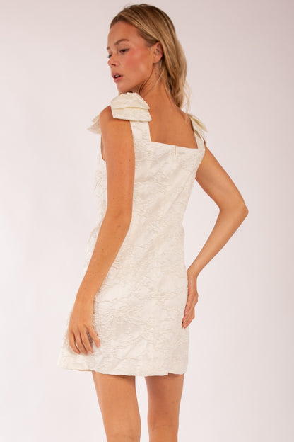 Celeste Mini Dress- White