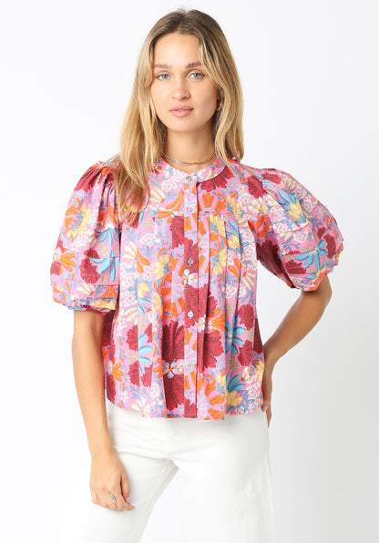 Freesia Top- Multi
