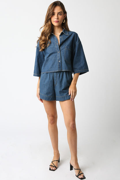Melody Denim Set
