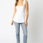 Noor Flare Top- White