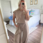 Olivia Jumpsuit- Mocha