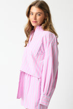Dove Stripe Set- Pink/Blue