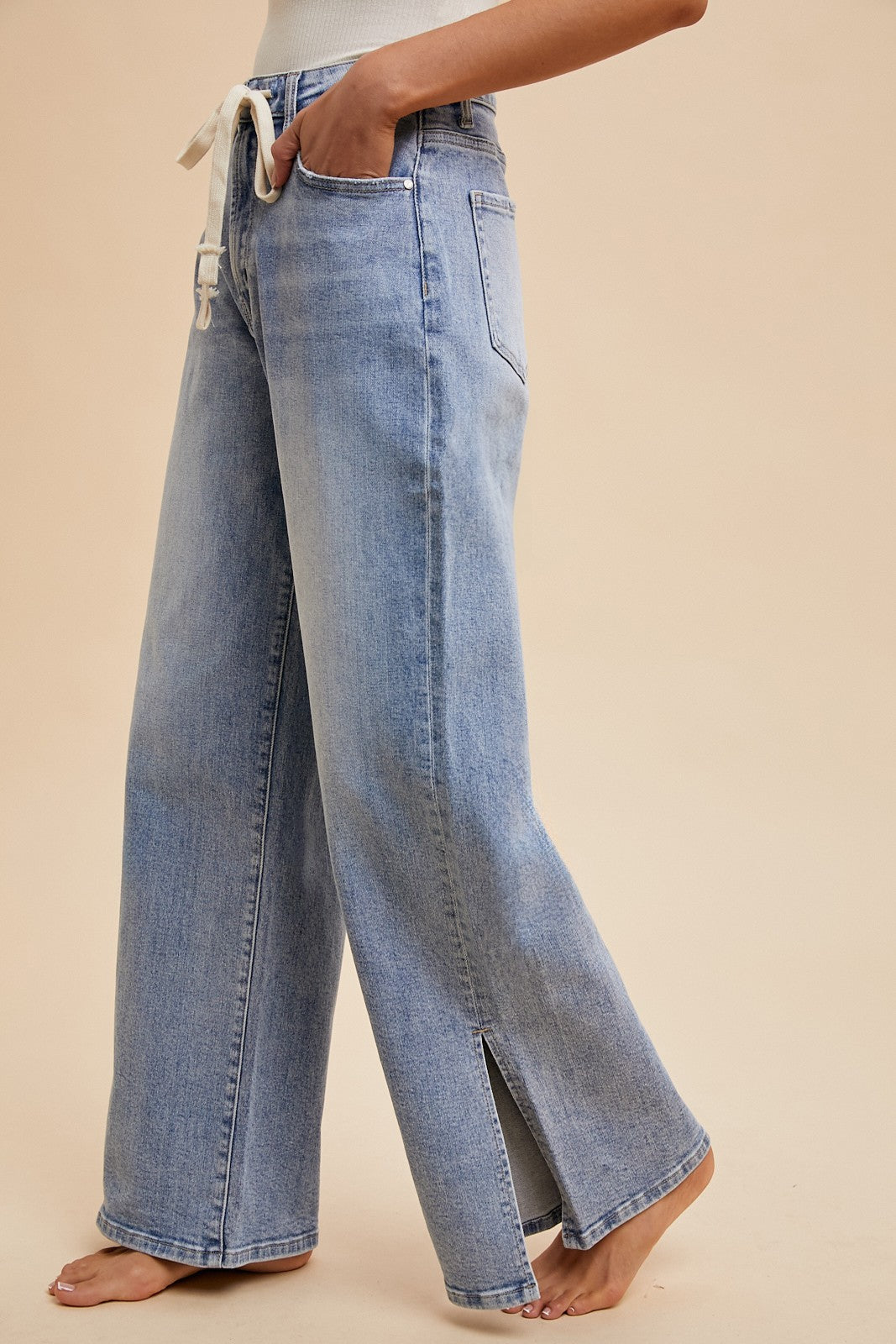 Juno Stretch Jean- Medium Denim