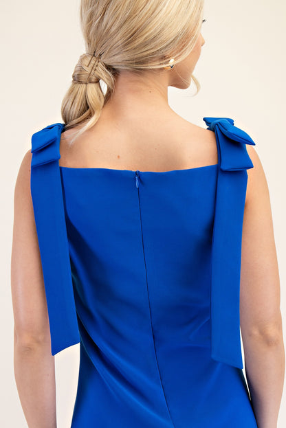 Lara Mini Dress- Royal