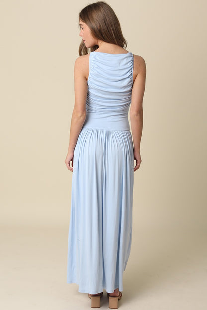 Leni Maxi Dress- Light Blue