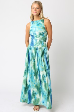 Terrie Blue Dress