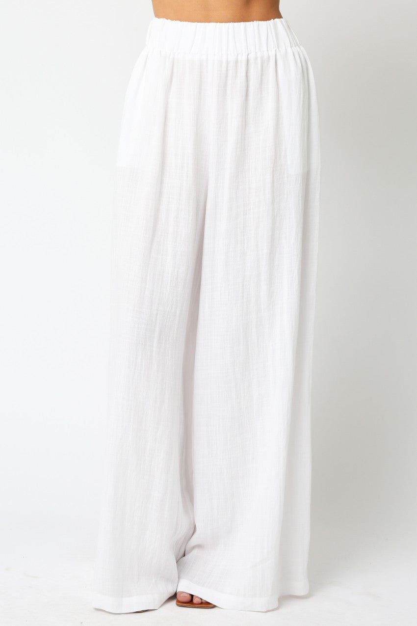 Marie Pants- White