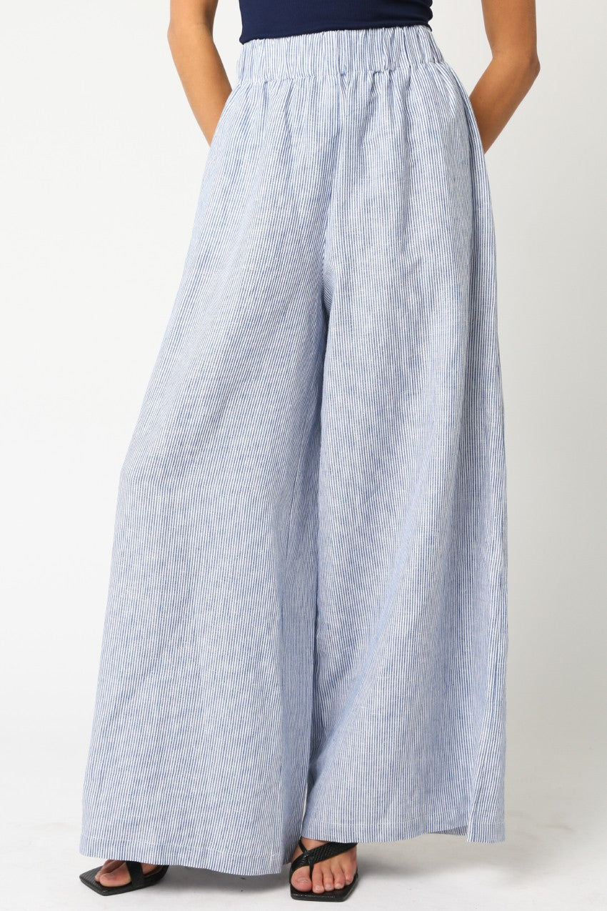 Kenny Flare Pant- Denim