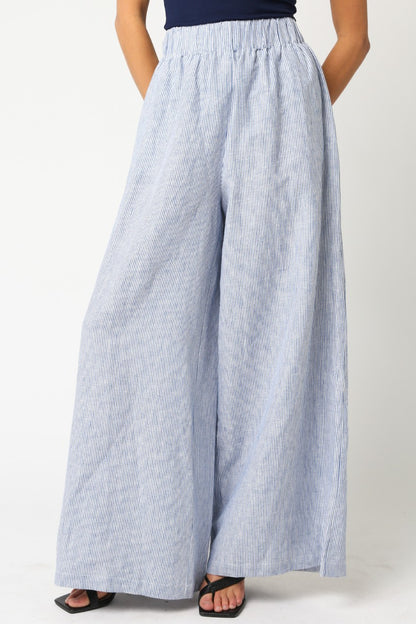 Kenny Flare Pant- Denim