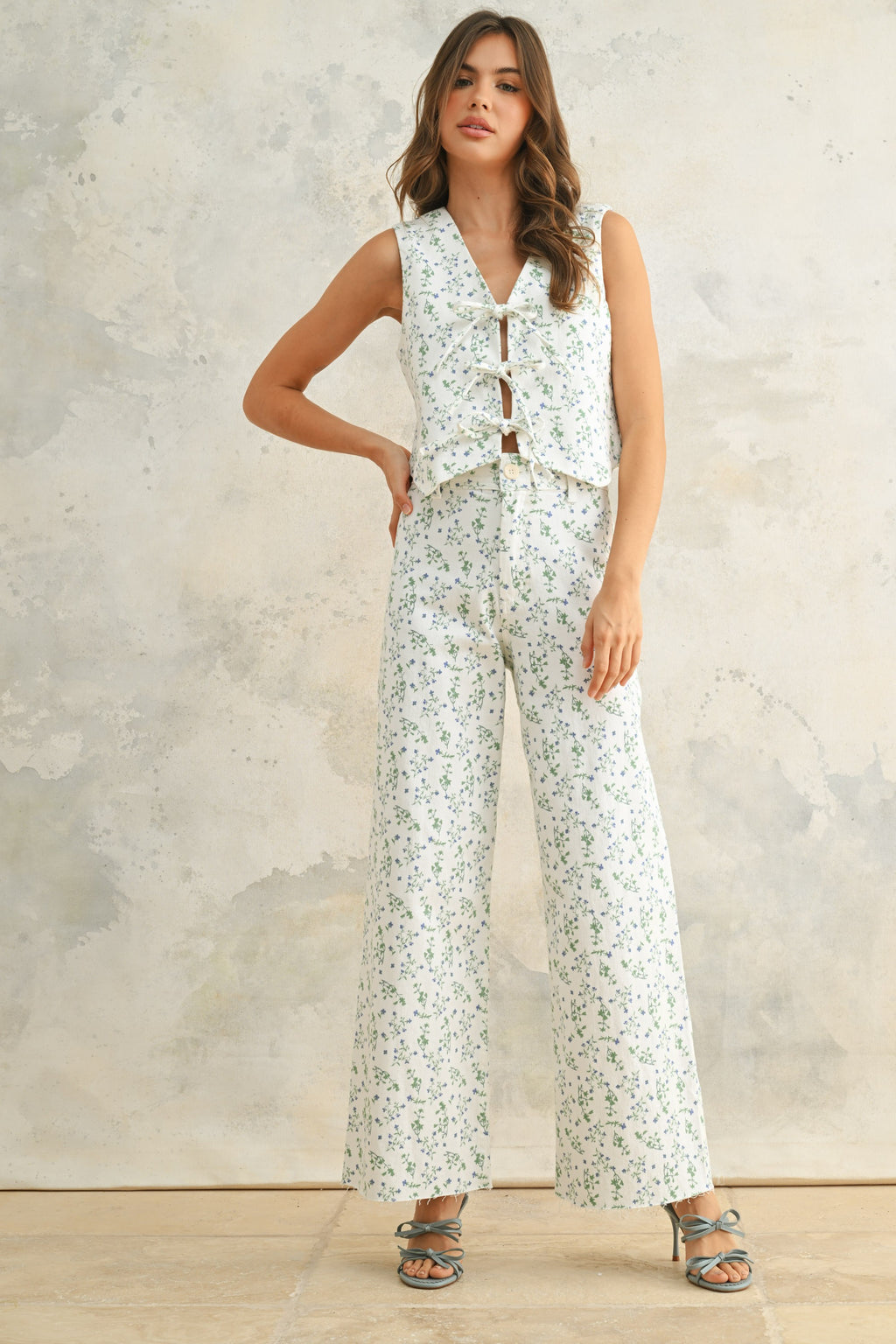 Daisy Tie Vest