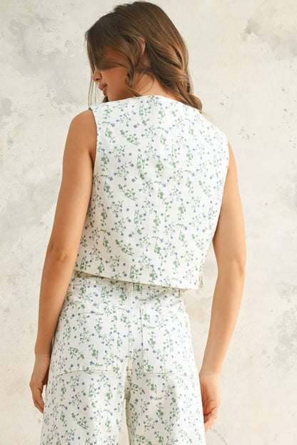Daisy Tie Vest
