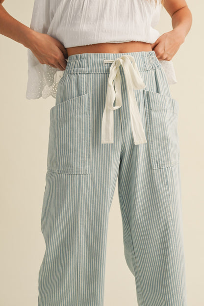 Coastal Lines Striped Pants