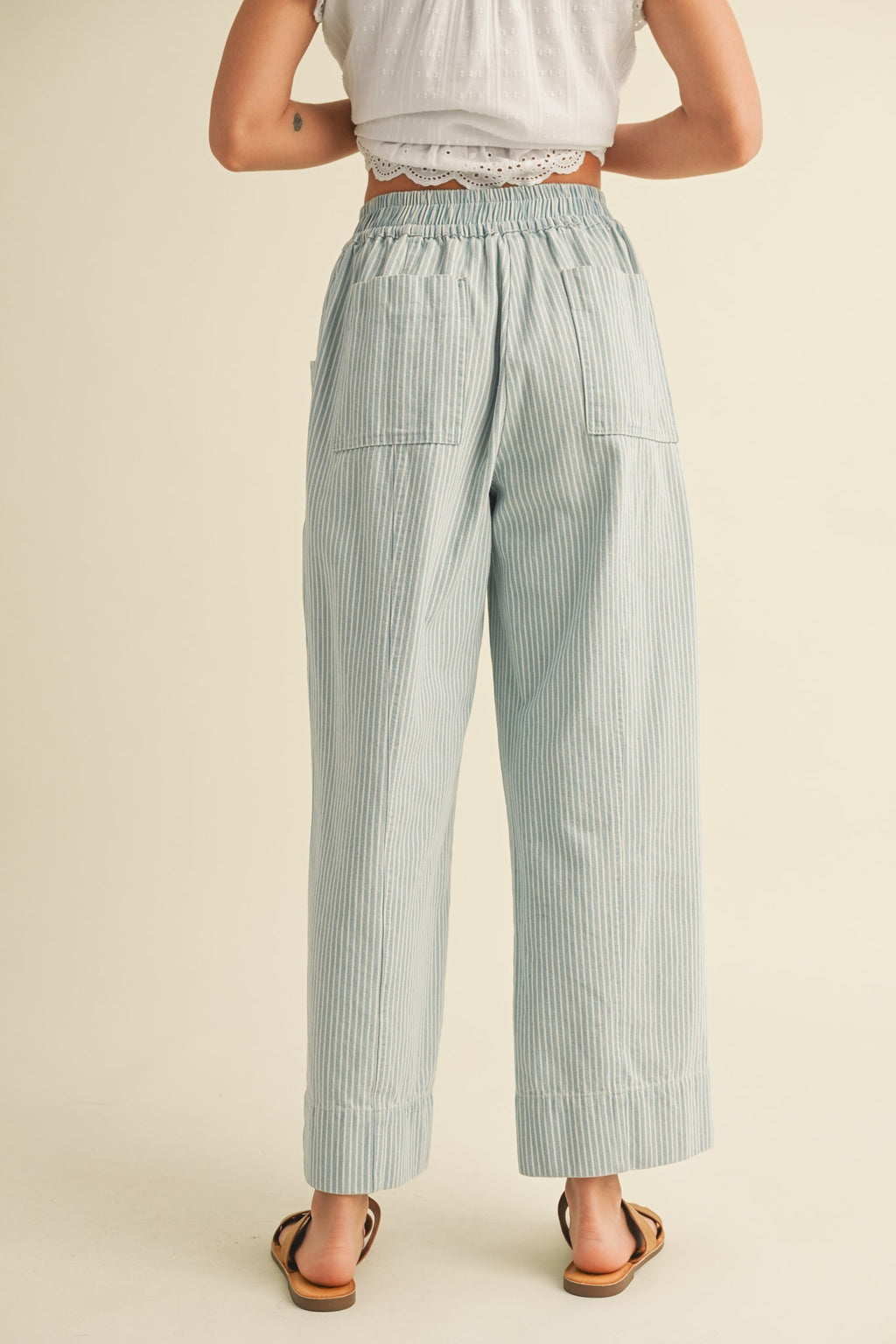 Coastal Lines Striped Pants