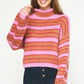 Mia Sweater- Pink/Orange