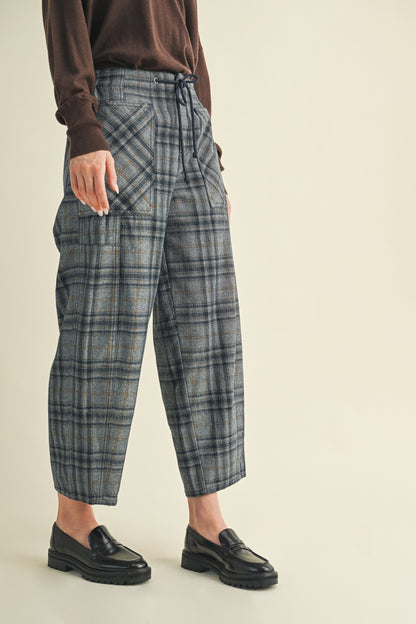 Aubrie Plaid Pant