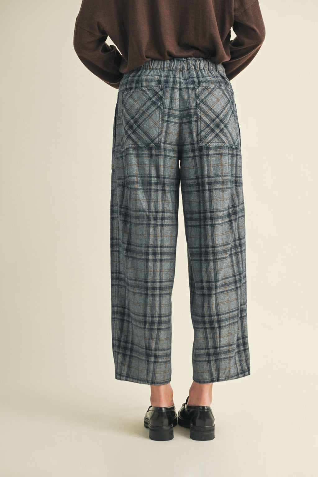 Aubrie Plaid Pant
