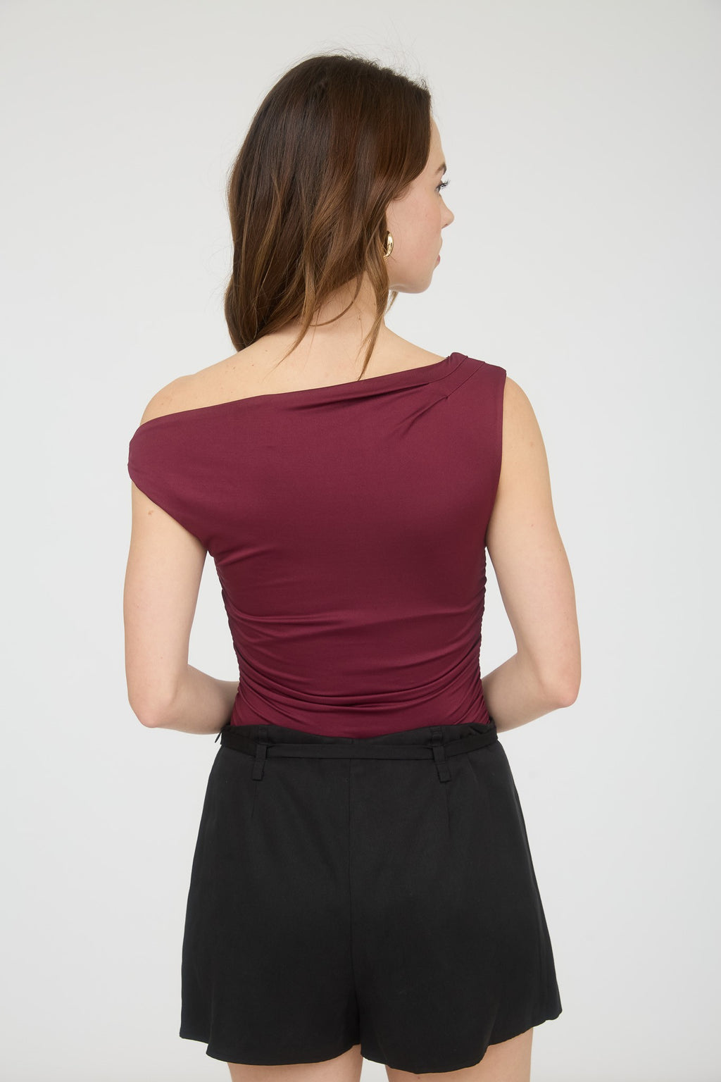 Luna Top- Burgundy