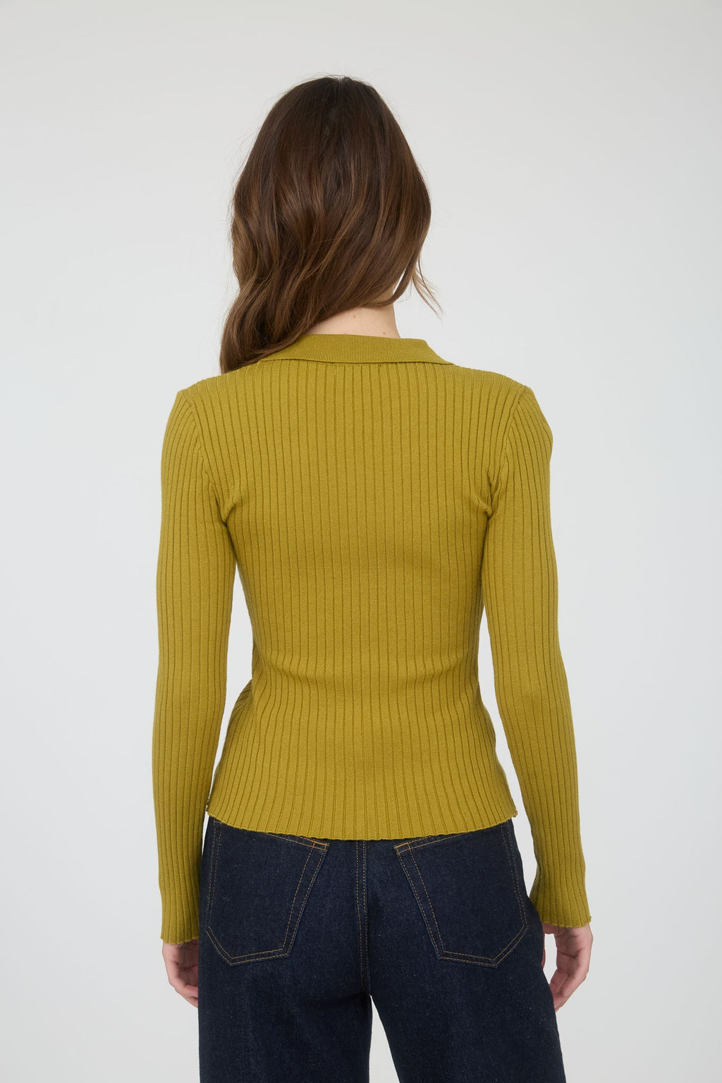 Harlan Knit Top- Kiwi Olive