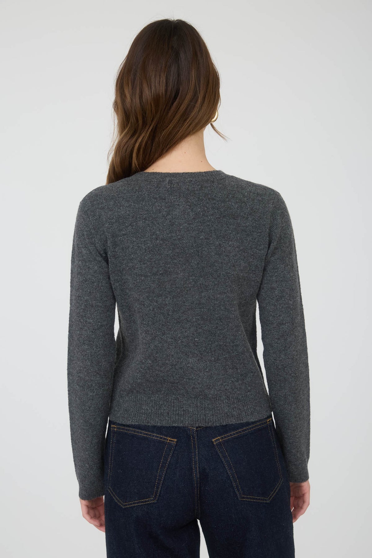 Kelly Cardigan- Charcoal