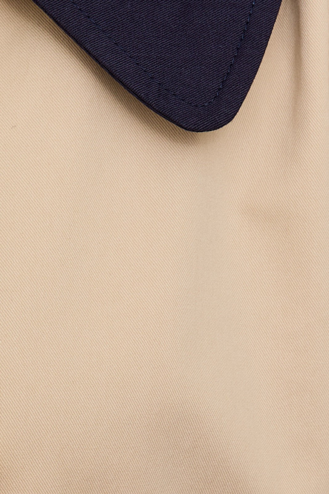 Daley Trench Coat- Beige/Navy