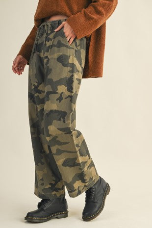Camo Tie Pants