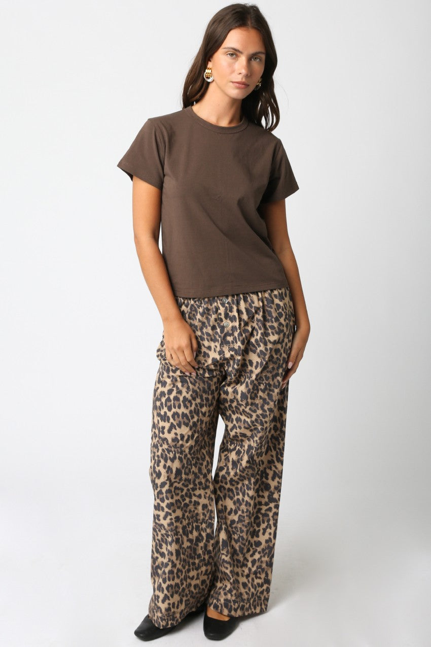 Maia T Shirt- Brown