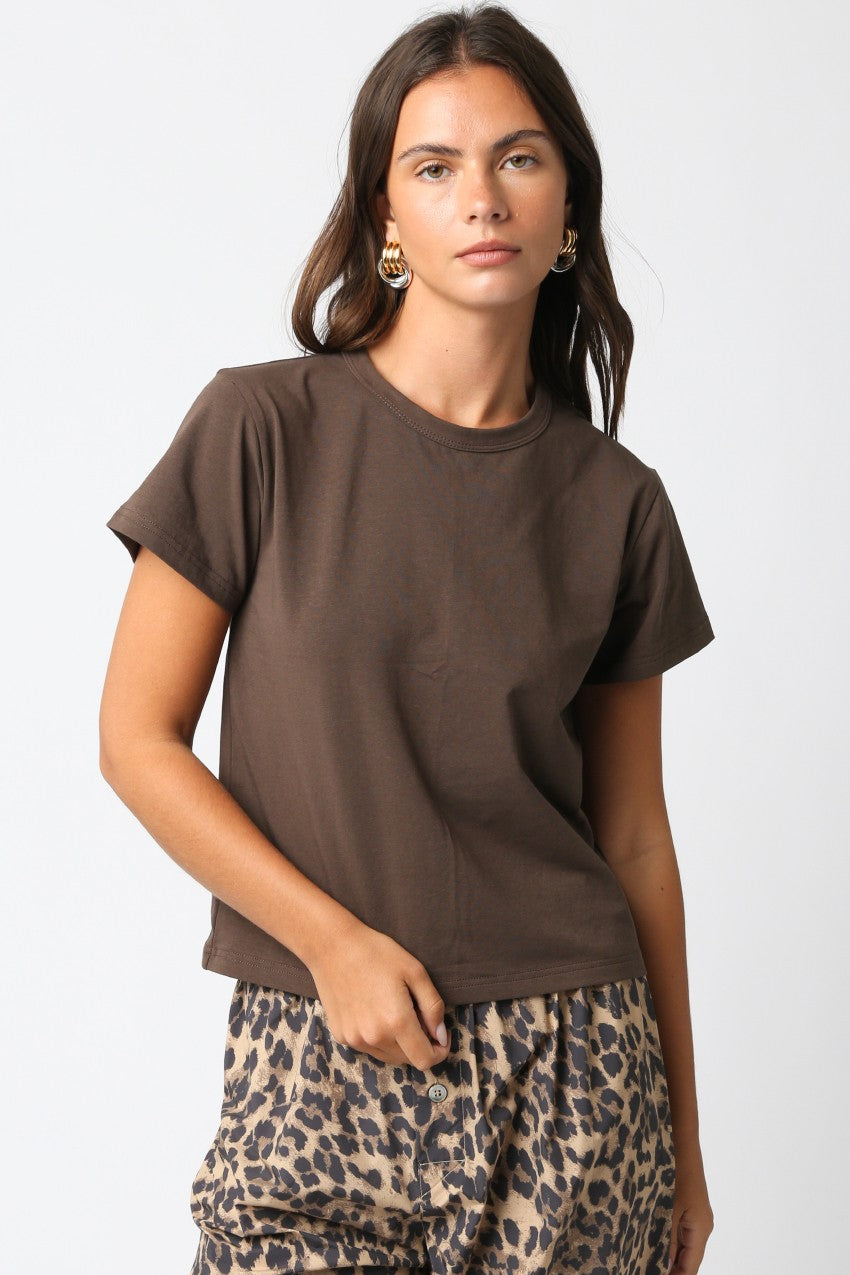 Maia T Shirt- Brown
