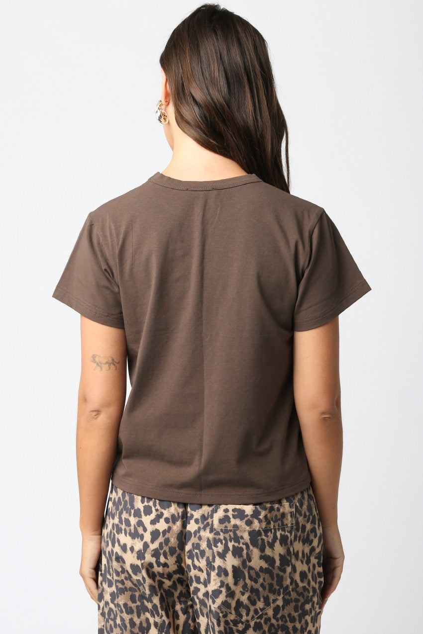 Maia T Shirt- Brown