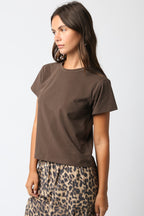 Maia T Shirt- Brown