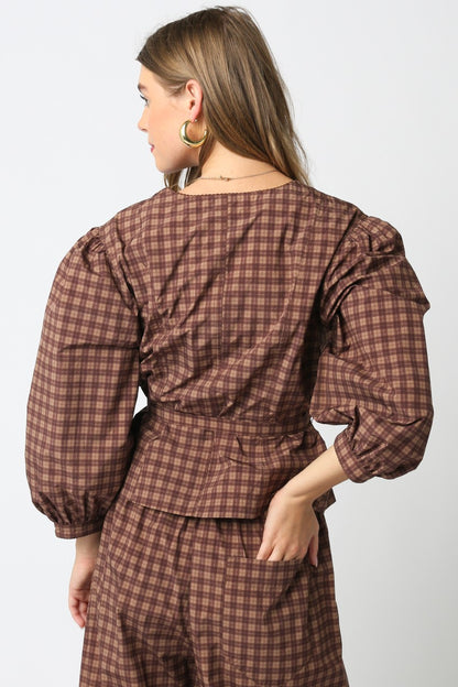 Belen Gingham Top