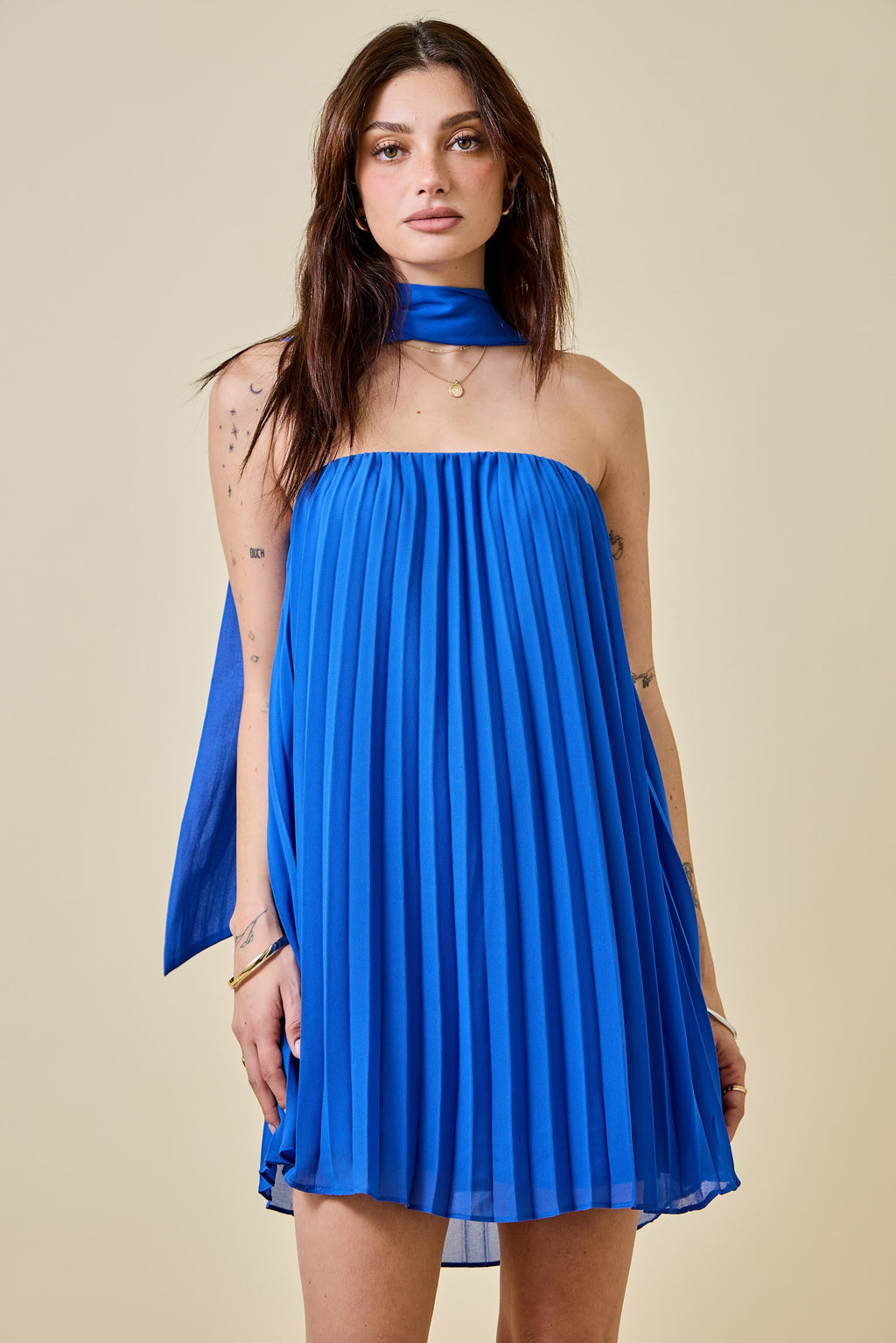 Tallulah Mini Dress- Royal Blue