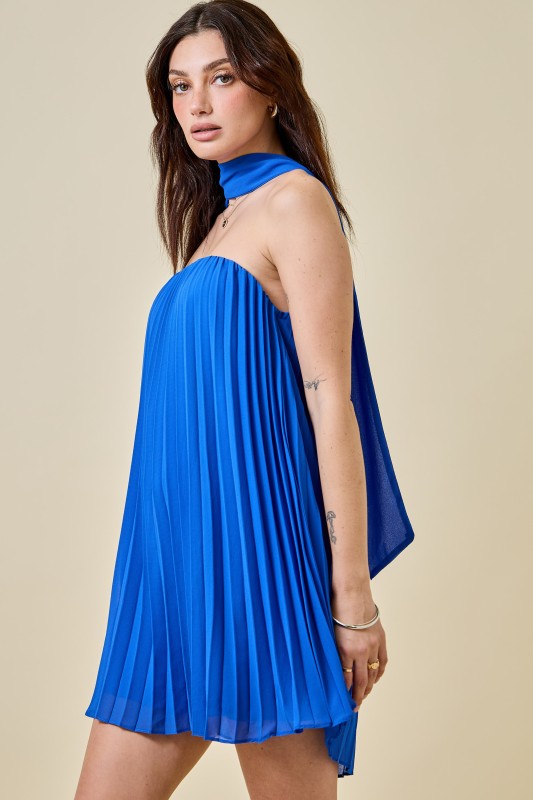 Tallulah Mini Dress- Royal Blue