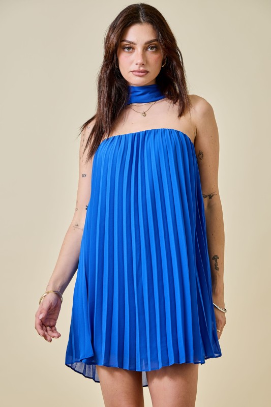 Tallulah Mini Dress- Royal Blue