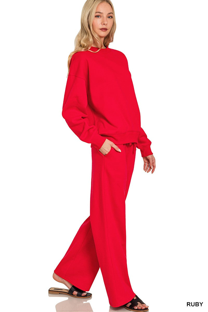 Zella Lounge Set- Ruby