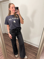 Giddy Up T-Shirt- Charcoal