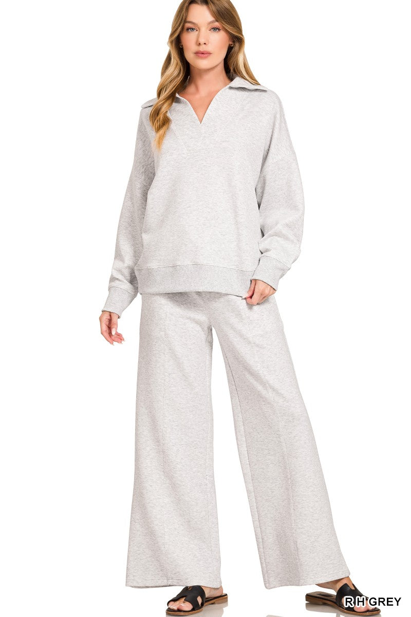 Tessa Lounge Set- Grey