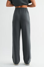 Laguna Soft Drape Set- Ash Grey