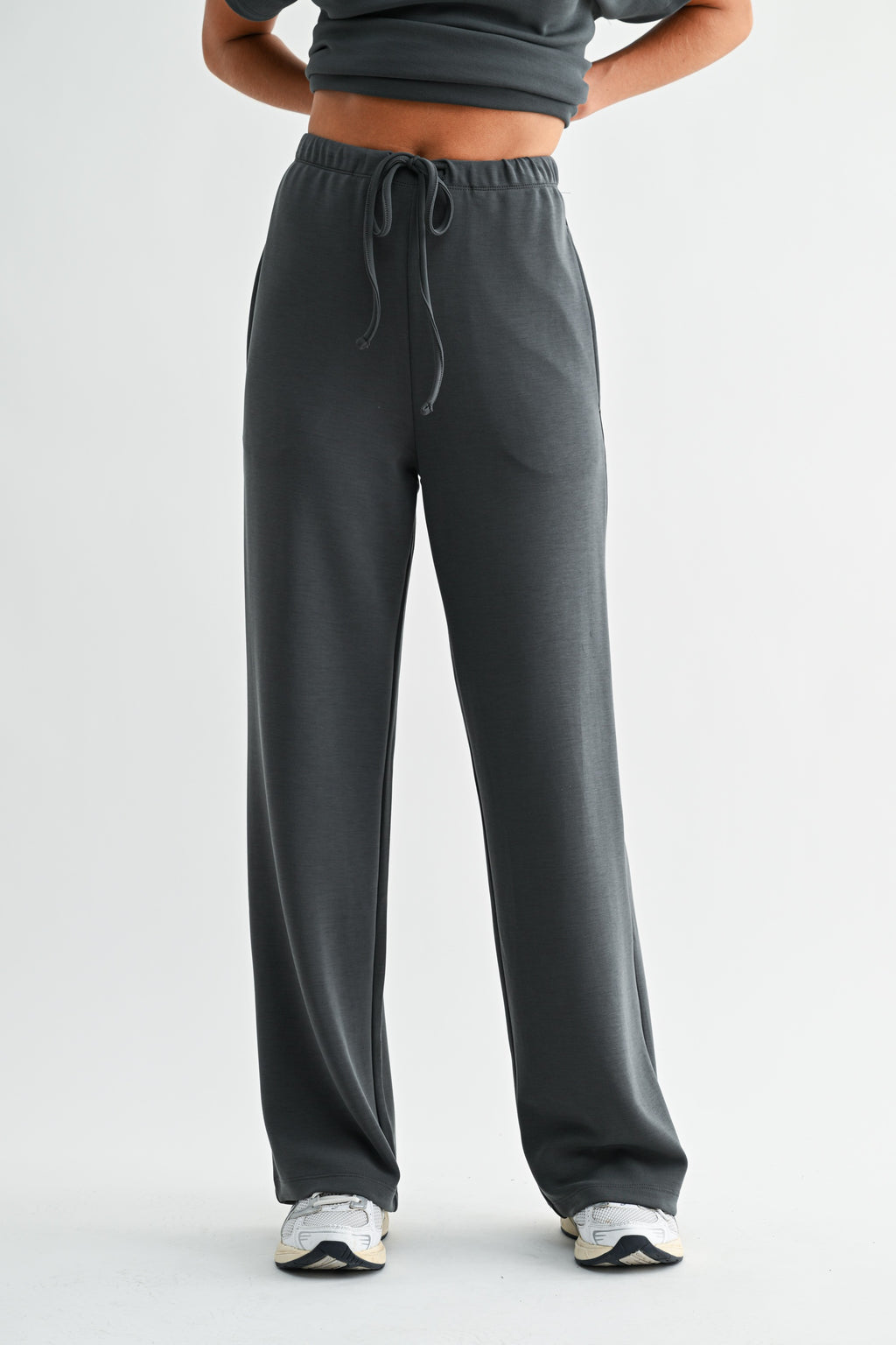 Laguna Soft Drape Set- Ash Grey