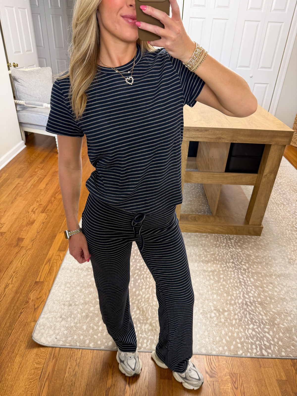 Oaklynn Set- Navy