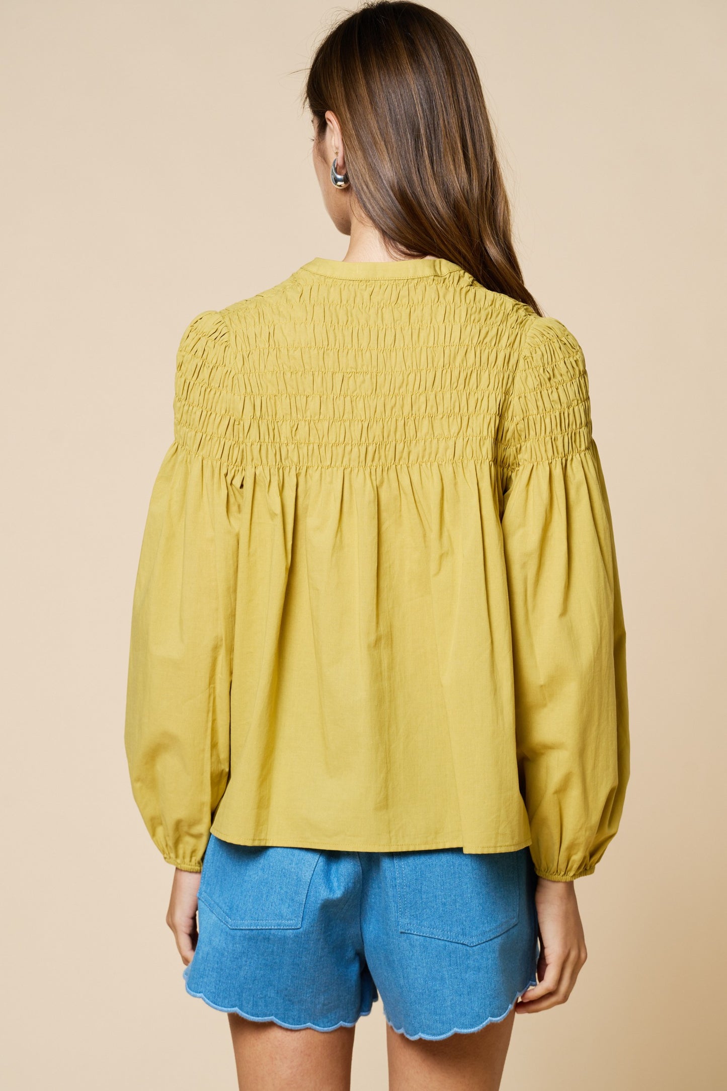 Madeline Top- Pistachio