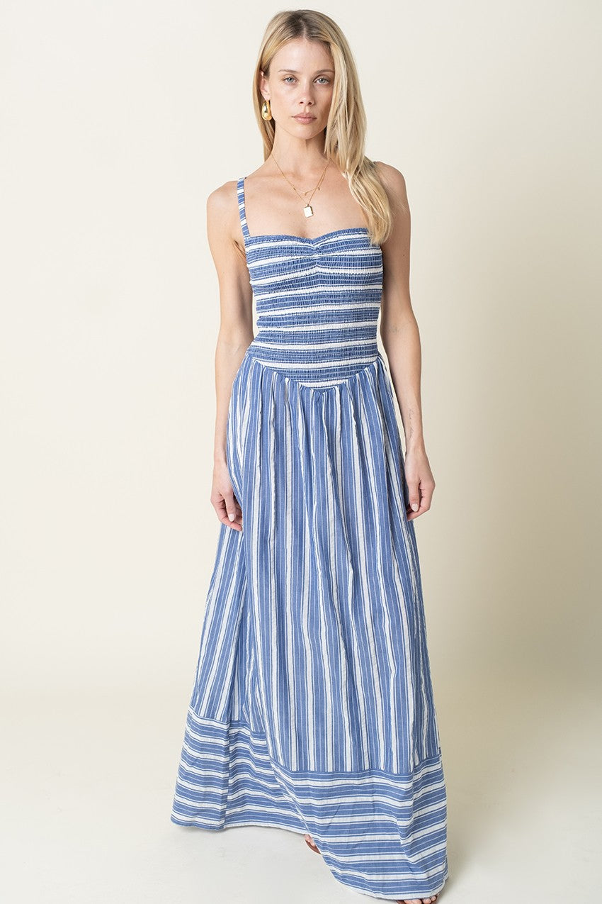Camila Striped Maxi Dress