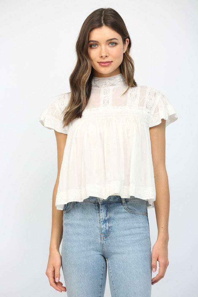 The Sutton Top- White