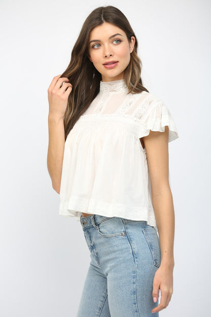 The Sutton Top- White