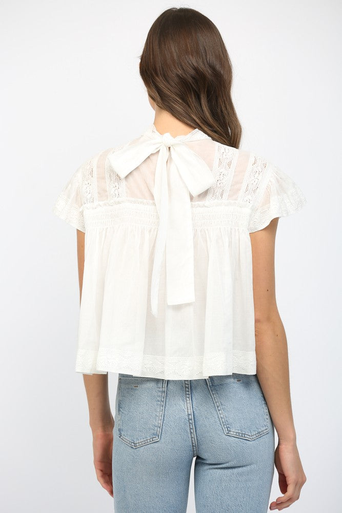 The Sutton Top- White