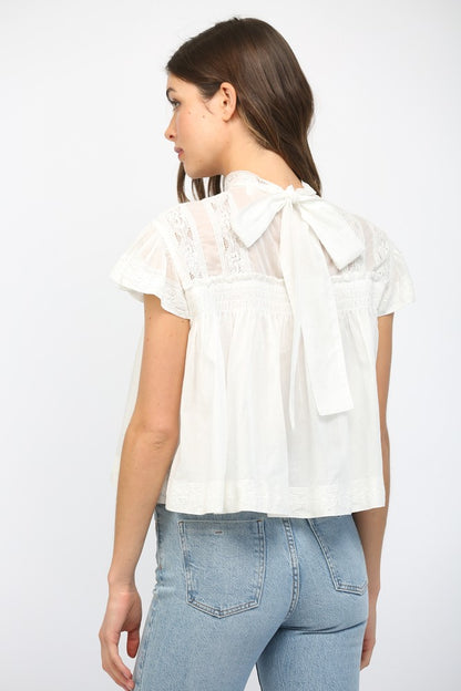 The Sutton Top- White
